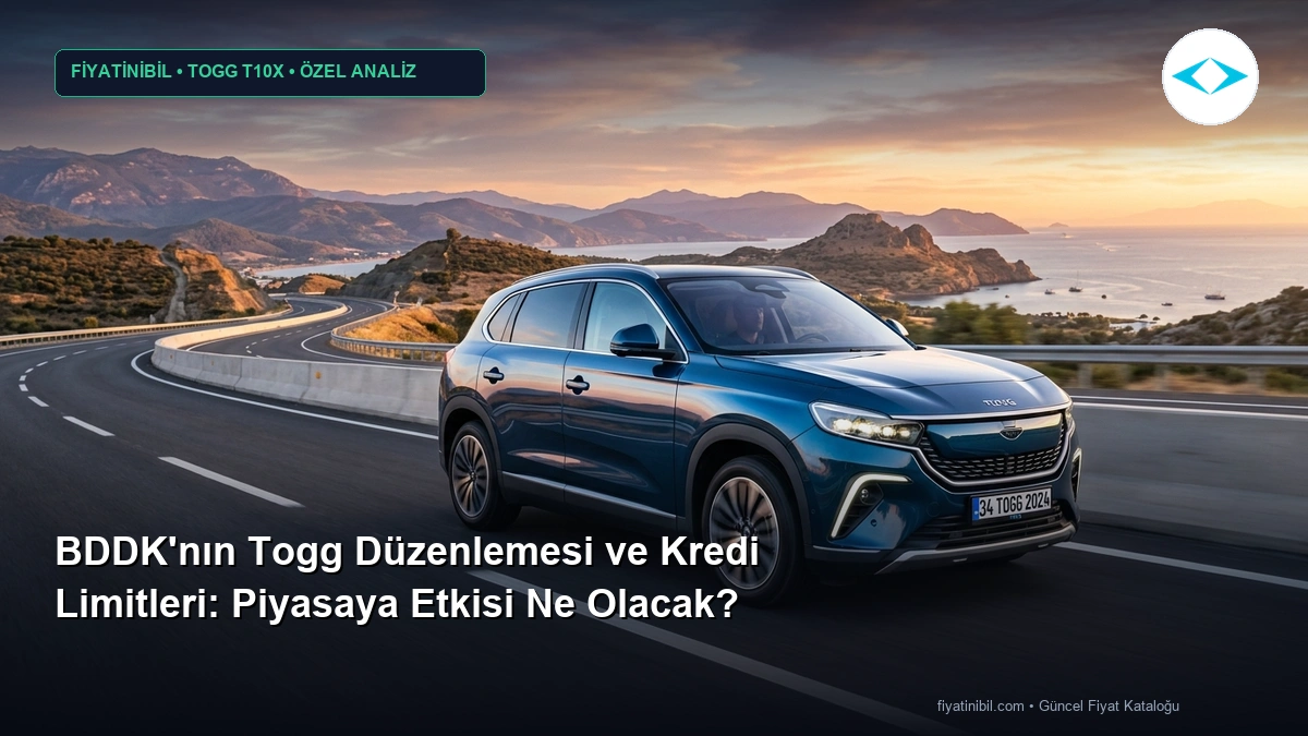 BDDK’nın Togg Düzenlemesi ve Kredi Limitleri: Piyasaya Etkisi Ne Olacak?