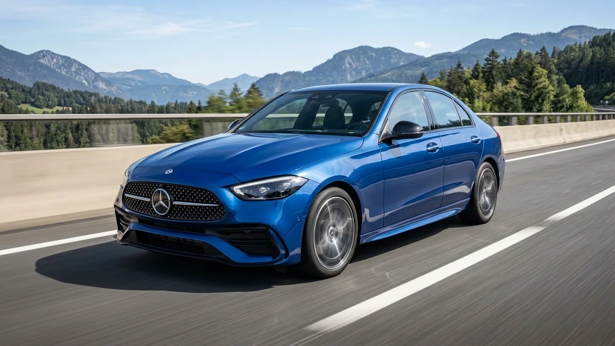 Elektrikli Mercedes C-Serisi 709 Kilometre Menzil ve 39 İnç Ekranla Tanıtıldı